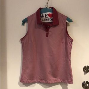 Ladies Adidas striped tank